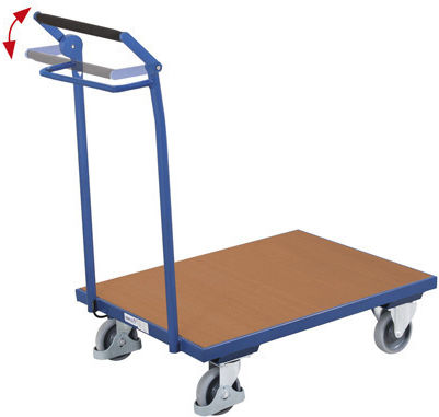Variofit Plattformwagen for Load Weight up to 250kg in Blau Color