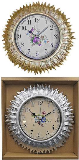 HOMie Wanduhr Silber Ø29cm