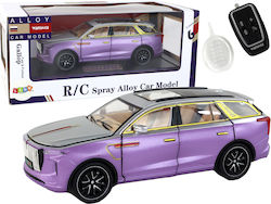 Vehicle Remote Controlled Car 1:24 in Purple Color