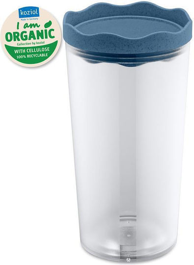 Koziol Koziol Zuckerbehälter mit Deckel Glas Blau 1000ml 1 Stück