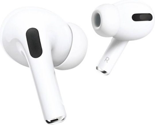 Kakusiga KSC-549 Earbud / In-ear Bluetooth Handsfree Ακουστικά με Θήκη Φόρτισης Λευκά