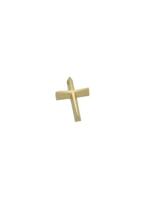 Dimiourgiko Vildiridis Damen Gold Kreuz 14K