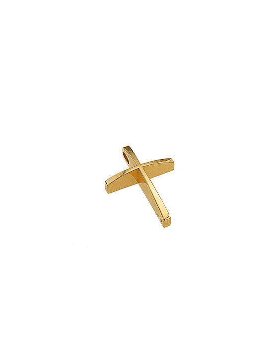 Dimiourgiko Vildiridis Herren Gold Kreuz 14K