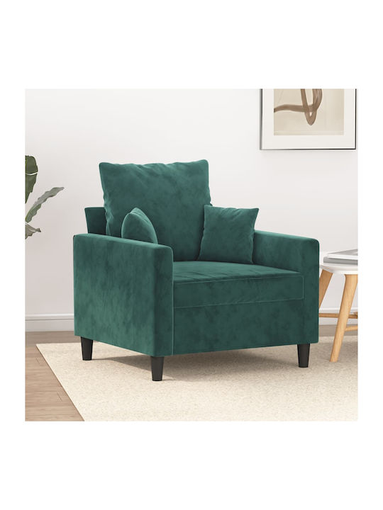 Catifelat Dark Green 78x77x80cm