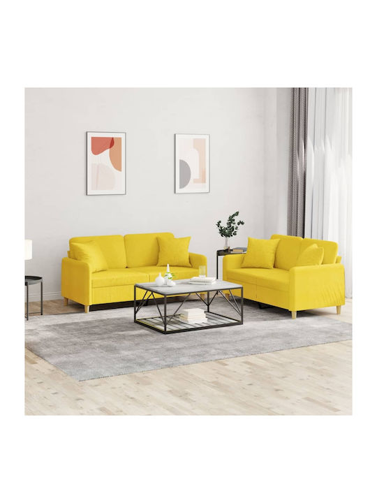 Living Room Furniture Set 3-Seater & 2-Seater Y...