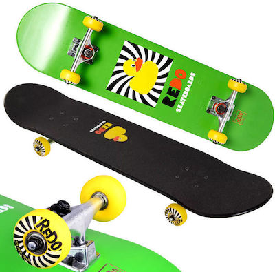 Skateboard Complet Placă scurtă Galben