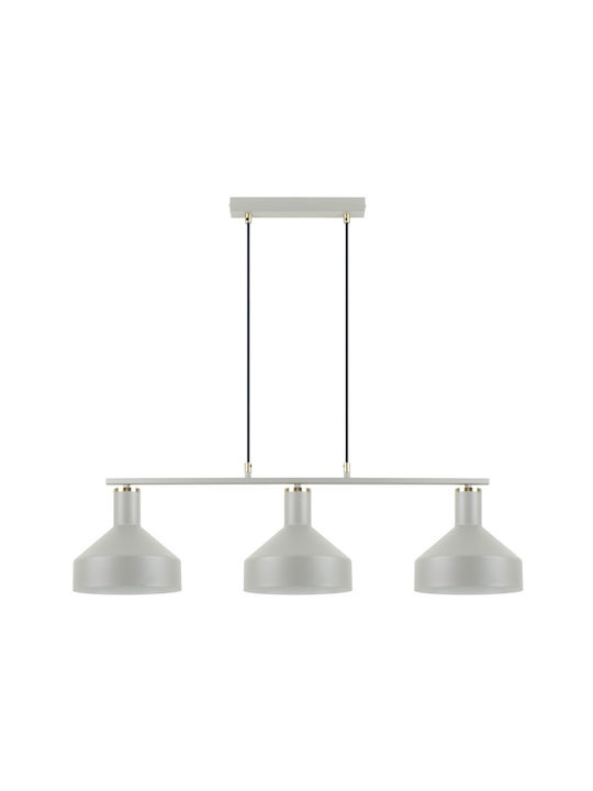 Ravenna Vencel Pendant Light Three-Light Gray