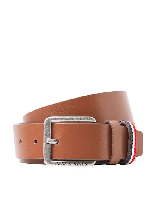 Jack & Jones Men's Belt Tabac Brown