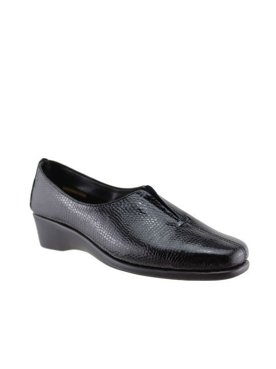 Pupilo Anatomic Leather Black Heels