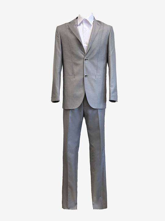 Interline Men's Suit Light Grey