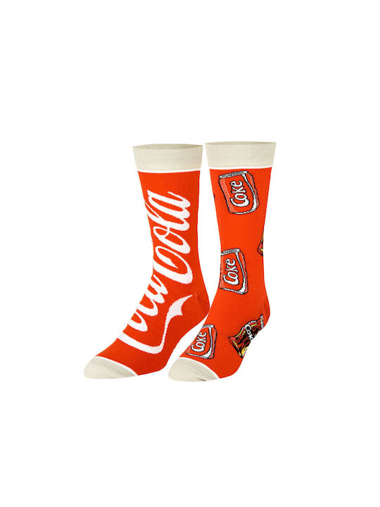 Odd Sox Coca Cola Split Ανδρικές Κάλτσες Κόκκινες