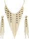 Carnival Earring Green 1pcs