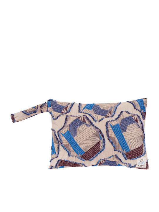 Bleecker & Love Toiletry Bag Pearl in Multicolour color