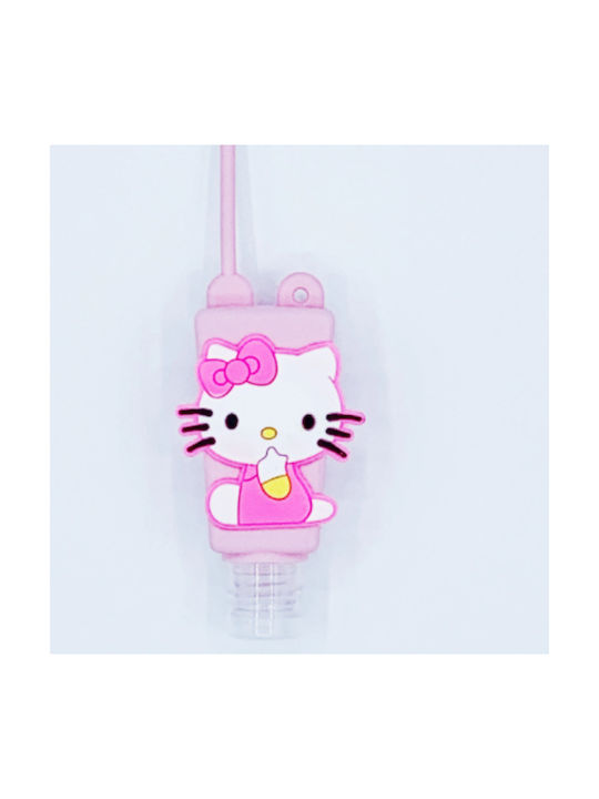 Keychain Plastic Pink Pussycat