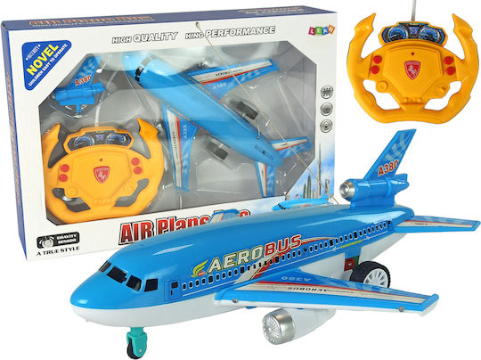 Lean Toys A380 Ferngesteuertes Flugzeug Blau