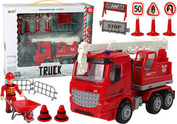 Lean Toys Kran Feuerwehrauto Für 3+ Jahre