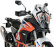 Puig Motorcycle Front Wheel Fender for KTM 1290 Super Adventure Black 1pcs