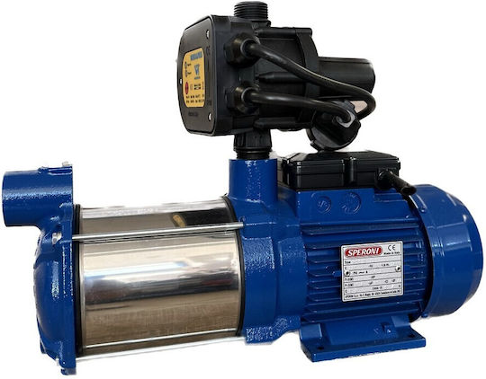 Speroni 5129 Mehrstufig Einphasig Wasserdruckpumpe Ohne Behälter 1hp