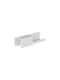 Verdi Double Wall-Mounted Bathroom Hook ​40x9.3cm Inox White