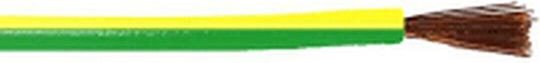 Nyaf H05V-K Power Cord Type NYAF with Cable Properties 1x0.75mm² in Green Colour 100m