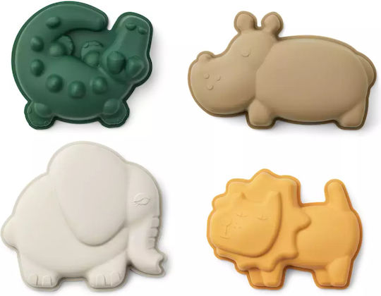 Liewood Sandy Sand Mold made of Silicone 4pcs