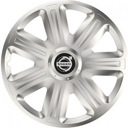 Versaco Τάσια Comfort 13" με Σήμα Volvo 4τμχ Ασημί TA-00103728