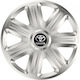Versaco Car Hubcap Set Comfort with Toyota Emblem 13" 4pcs Silver