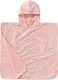 Fresk Kinder Strandponcho Rosa 59 x 59cm.