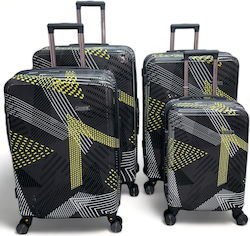 Olia Home Travel Suitcases From Durable PC with 4 Wheels Set 4pcs