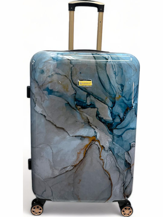 Olia Home Large Travel Suitcase Hard From Durable PC with 4 Wheels Height 80cm 7585350