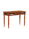 Desk made of Solid Wood Beige 110x50x76cm