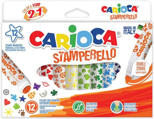 Carioca Markere De Desen Aromatice Set 12 Culori