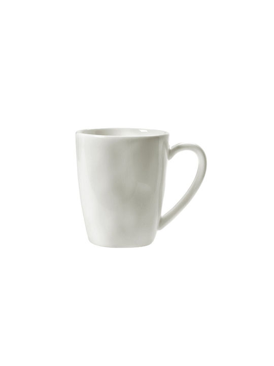 Cryspo Trio Mug from Porcelain White 360ml 2pcs