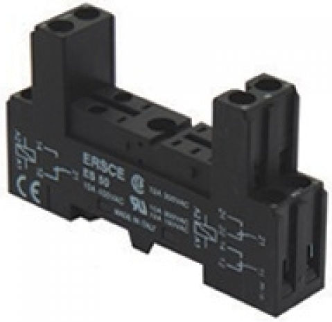 2p Relay Mini Βάση Ρελέ Ηλεκτρολογικού Πίνακα 01.078.0050