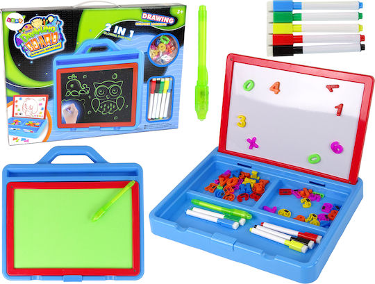 Lean Toys Πίνακας Μαγνητικός / Μαρκαδόρου Διπλής Όψης