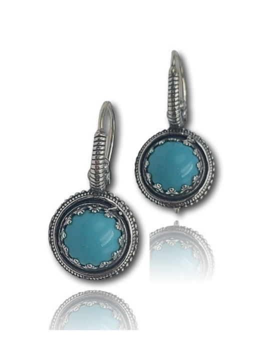 Earrings made of Silver with Stones