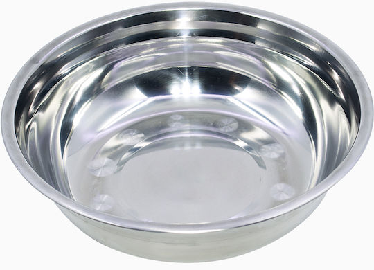 Tpster Μπωλ Σερβιρίσματος Στρογγυλό Inox Ασημί Tpster Μπωλ Σερβιρίσματος Στρογγυλό Inox Ασημί