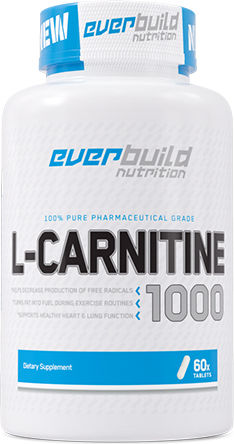 Everbuild Nutriton L-carnitine με Καρνιτίνη 1000mg 60 ταμπλέτες