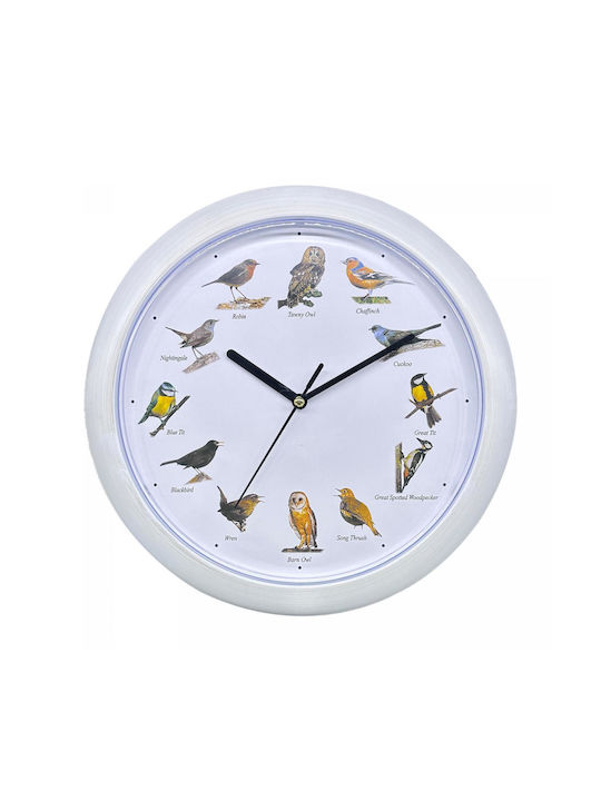 Herzberg Wall Clock White Ø24.5cm