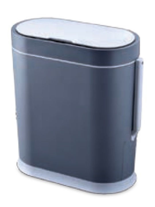 Delta Cleaning Plastic Bathroom Basket 8lt Gray