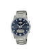 Casio Lineage Watch Solar with Silver Metal Bracelet