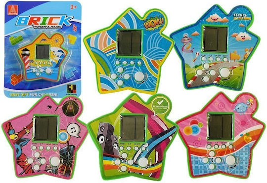 Tetris Star Electronic Children's Handheld Console (Various Designs/Assortment of Designs) 1pc