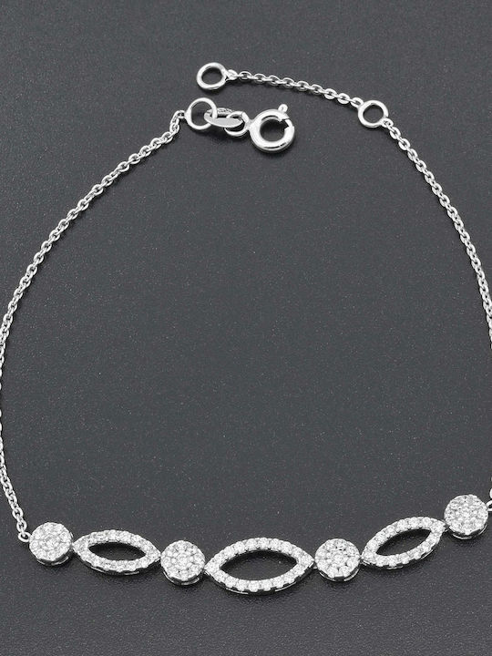 Bracelet made of White Gold 14K