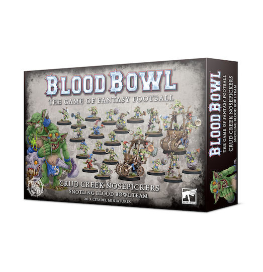 Games Workshop Blood Bowl Echipa Snotling – Figurina Crud Creek Nosepickers