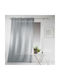 Curtain with Grommet L-c Haltona Gray 140x240cm
