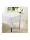 Douceur d'Intérieur Tablecloth Stain Resistant Essentiel Blanc 140x300cm