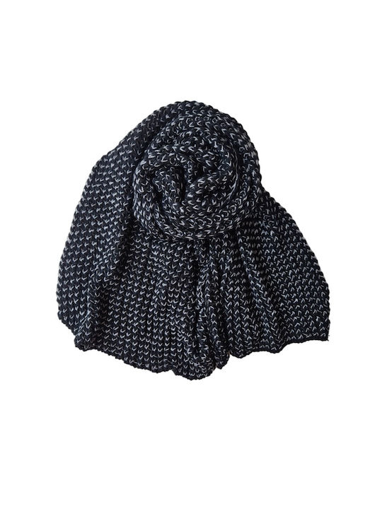 MI-TU Exclusive Women's Knitted Scarf Black