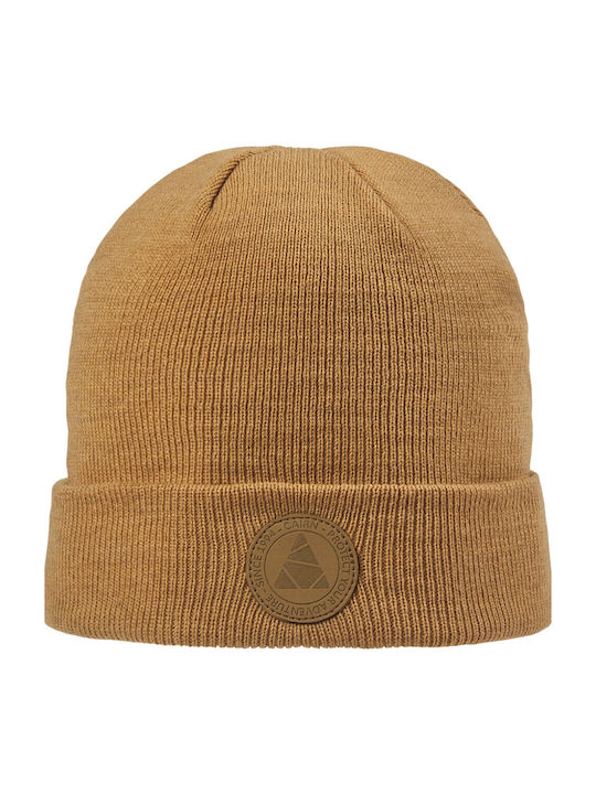 Cairn Beanie Ανδρικός Σκούφος Πλεκτός σε Καφέ χρώμα