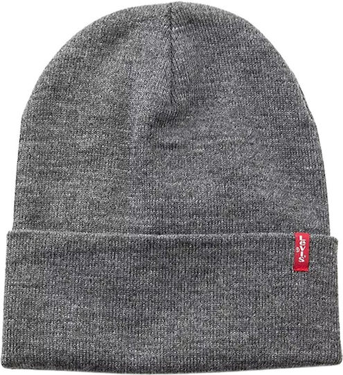 Beanie Männer Beanie Gestrickt in Gray Farbe