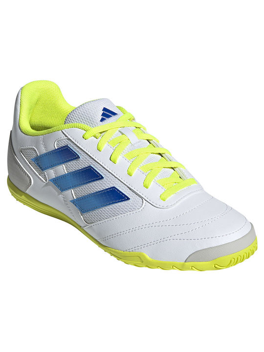 Adidas Super Sala 2 IN Χαμηλά Ποδοσφαιρικά Παπούτσια Σάλας Λευκά